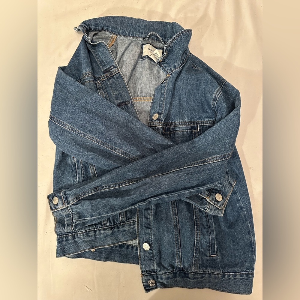 forever 21 jean jacket